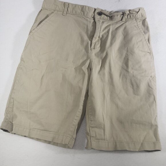 Children's Place Khaki Uniform Shorts 12 Husky - Picture 1 of 3